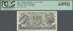 110.200: Banknoten - Italien