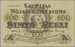 110.240: Banknoten - Lettland