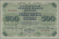110.240: Banknoten - Lettland