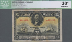 110.240: Banknoten - Lettland