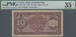 110.240: Banknoten - Lettland