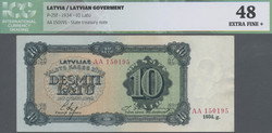 110.240: Banknoten - Lettland