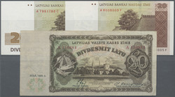 110.240: Banknoten - Lettland