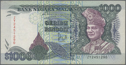 110.570.300: Banknotes – Asia - Malaysia