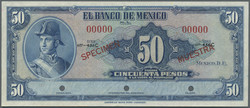 110.560.200: Banknotes – America - Mexico