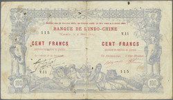 110.580.60: Banknoten - Ozeanien - Neukaledonien