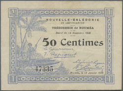 110.580.60: Banknoten - Ozeanien - Neukaledonien