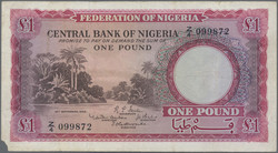110.550.300: Banknoten - Afrika - Nigeria