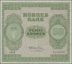 110.360: Banknoten - Norwegen