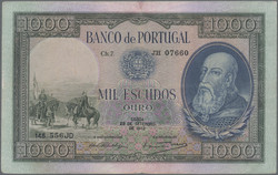 110.390: Banknoten - Portugal