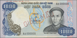110.570.495: Banknoten - Asien - Vietnam Süd