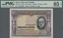110.470: Banknoten - Spanien