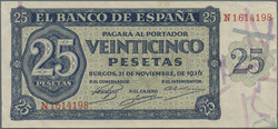 110.470: Banknoten - Spanien