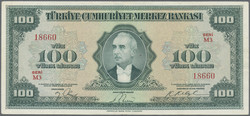 110.570.465: Banknoten - Asien - Türkei