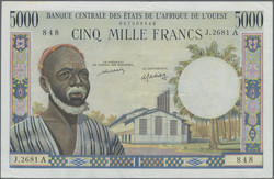 110.550.470: Banknoten - Afrika - Westafrikanische Staaten