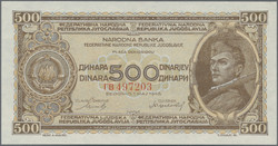110.220: Banknotes - Yugoslavia