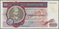 110.550.475: Banknoten - Afrika - Zaire