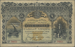 110.550.335: Banknoten - Afrika - Sansibar