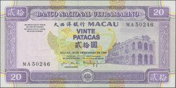 110.570.290: Banknoten - Asien - Macau