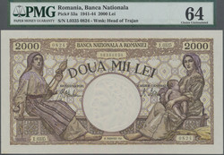110.400: Banknoten - Rumänien