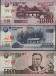 110.570.254: Banknotes – Asia - Korea North