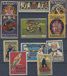 7740: Collections and Lots Poster Stamps, Vignettes - Vignettes