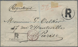 7462: Sammlungen und Posten Indien Feudalstaaten