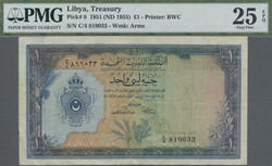 110.550.215: Banknotes – Africa - Libya
