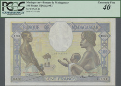 110.550.220: Billets - Afrique - Madagascar
