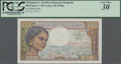 110.550.220: Billets - Afrique - Madagascar