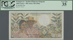 110.550.220: Billets - Afrique - Madagascar
