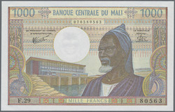 110.550.240: Banknoten - Afrika - Mali