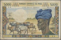 110.550.240: Banknoten - Afrika - Mali