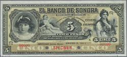 110.560.200: Banknotes – America - Mexico