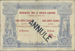 110.580.60: Banknoten - Ozeanien - Neukaledonien