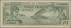 110.580.60: Banknoten - Ozeanien - Neukaledonien