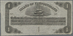 110.560.210: Banknoten - Amerika - Neufundland