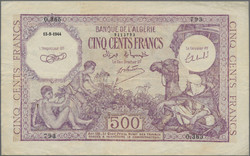 110.550.40: Banknotes – Africa - Algeria