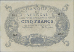 110.550.340: Banknoten - Afrika - Senegal