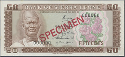 110.550.350: Banknotes – Africa - Sierra Leone