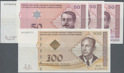 110.50: Banknoten - Bosnien - Herzegowina