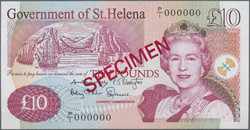 110.550.372: Banknoten - Afrika - St. Helena