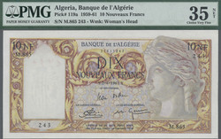 110.550.40: Banknotes – Africa - Algeria