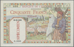 110.550.450: Banknoten - Afrika - Tunesien