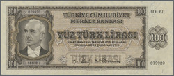 110.570.465: Banknoten - Asien - Türkei