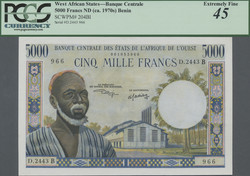 110.550.470: Banknotes – Africa - West African States