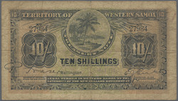 110.580.180: Banknoten - Ozeanien - West Samoa