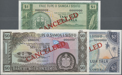 110.580.180: Banknoten - Ozeanien - West Samoa