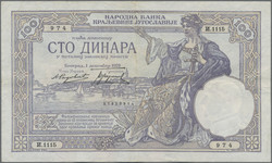 110.220: Banknoten - Jugoslawien