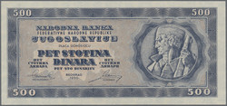 110.220: Banknoten - Jugoslawien